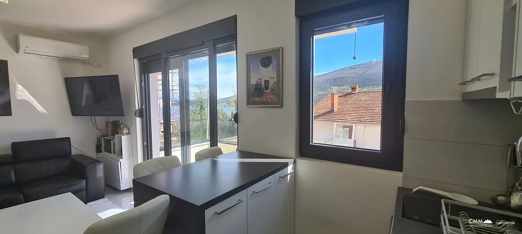 Nice apartment in Djenovici with a sea view