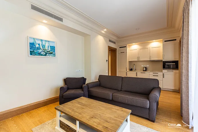 Luxurious One-Bedroom Apartment with Sea View in Porto Montenegro