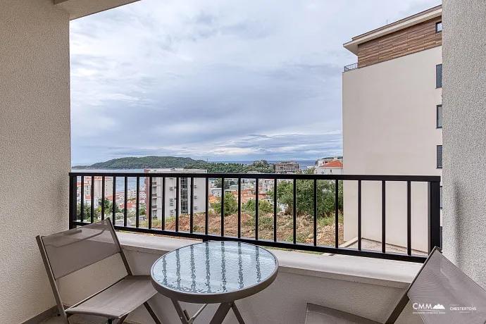 1-Bedroom Apartment 41 m² with Sea View – Bečići