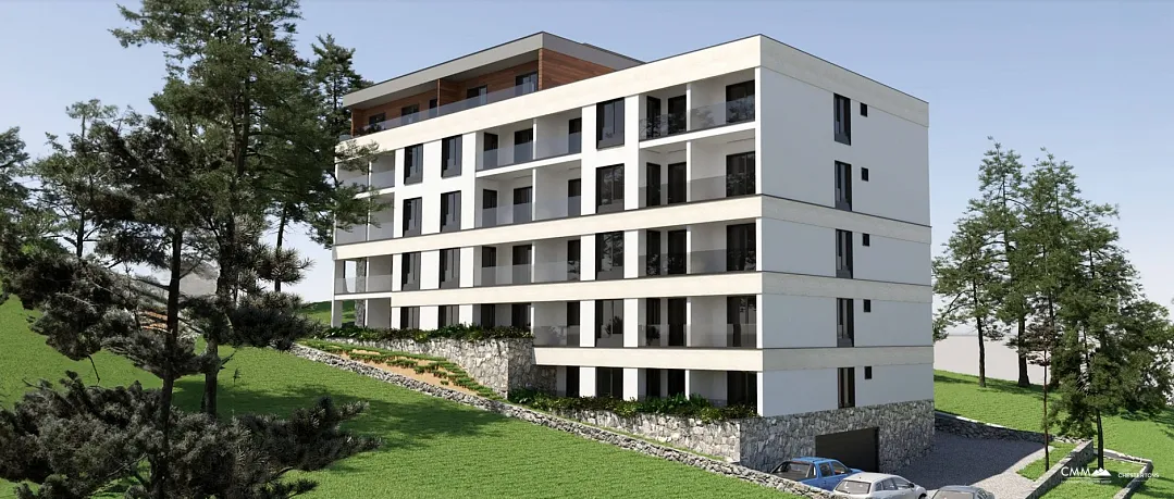 Apartments in a new building in Becici: from one to three bedrooms