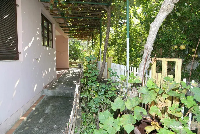 House with a courtyard and driveway in Belishi