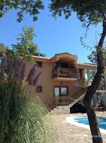 Two Villas in Krimovice with swimming pools and a large plot