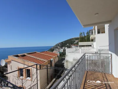 Modern house with panoramic sea views