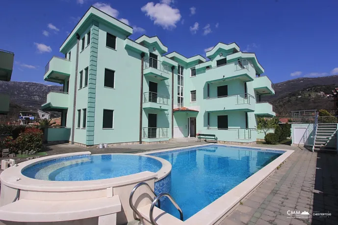 Apartments in complex with pool