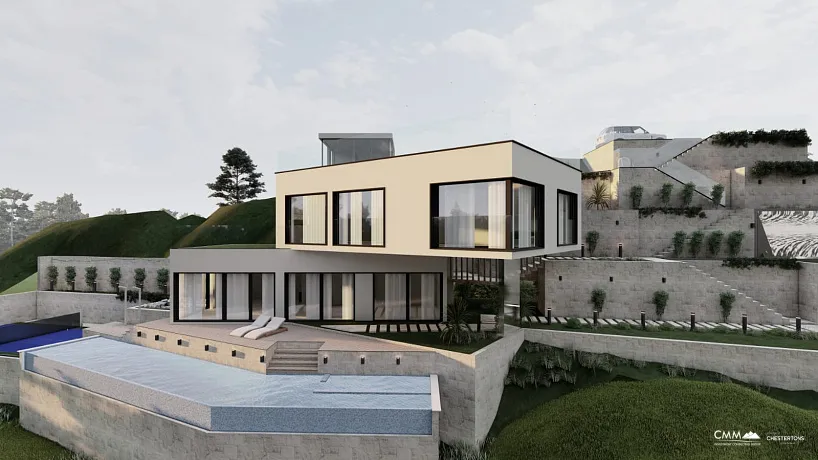 Plot in Herceg Novi with Approved Project