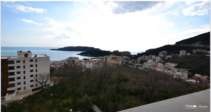 An exquisite apartment with an area of 69 m² in Becici