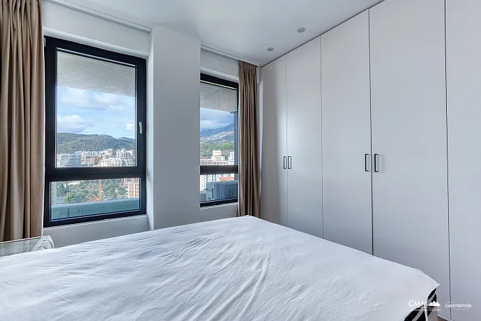 For sale: an exclusive, fully furnished luxury apartment with a spacious terrace.