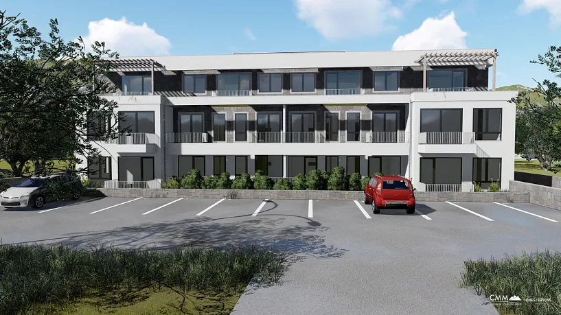 New apartment complex in an attractive location