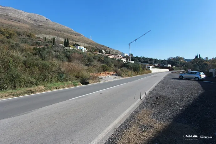 Land in Budva with sea view