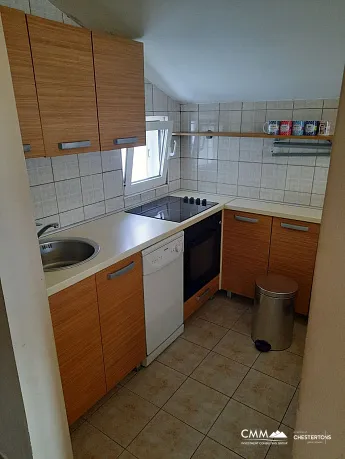 Two-bedroom apartment in Budva near the center
