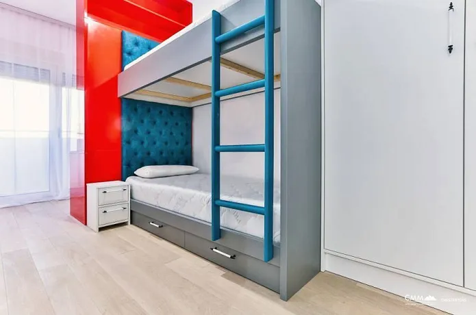 Three-bedroom apartment in Bečići, 86m²