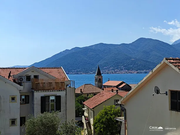 A seaview two-bedroom apartment  in Tivat