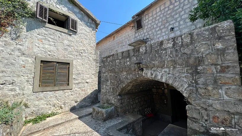 Three houses in the charming village of Klinci on the Lustica peninsula