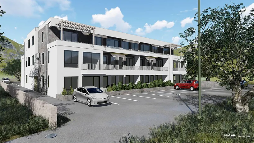 New apartment complex in an attractive location