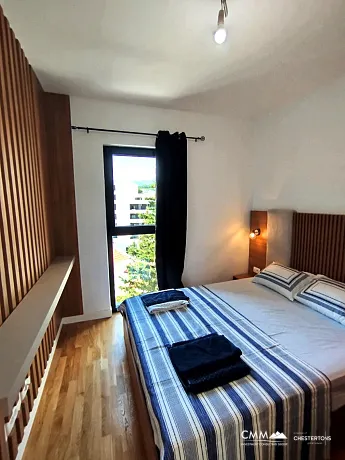 One-Bedroom Apartment with Sea View — Rafailovici