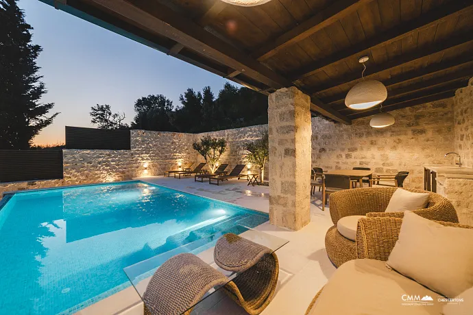 Brand new luxury villa with swimming pool near Budva