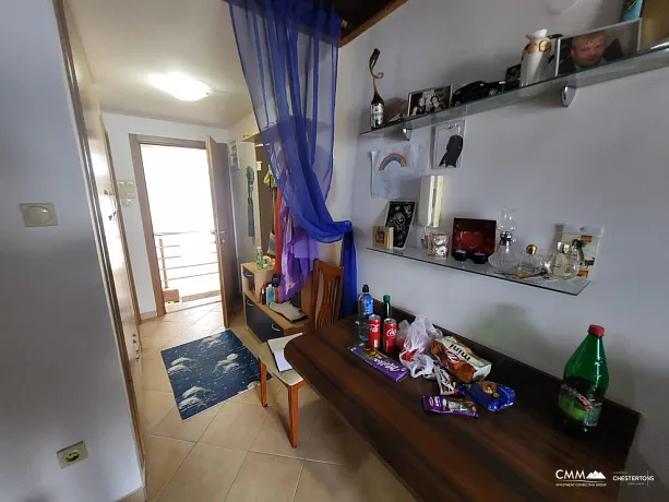 For sale: 24m² apartment with a sea view on the coast of the Bay of Kotor. 