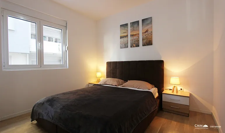 One bedroom apartment in Rafailovići with sea view