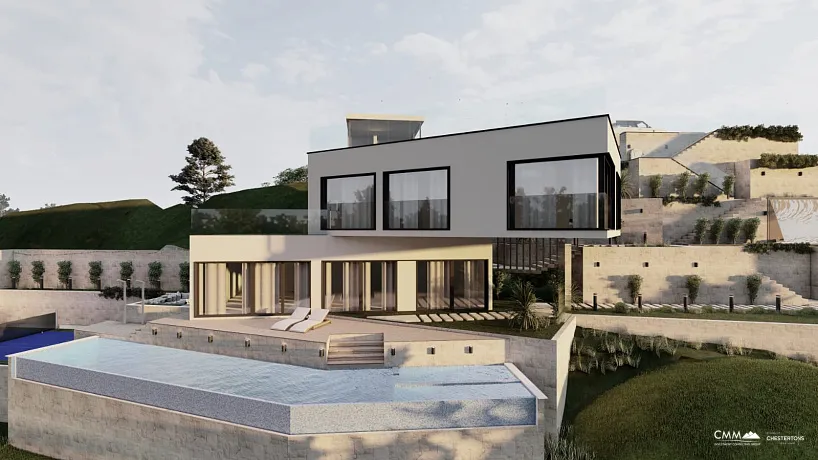 Plot in Herceg Novi with Approved Project