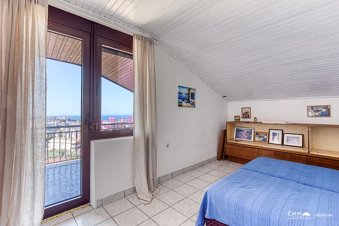 House in Dobra Voda with panoramic sea views