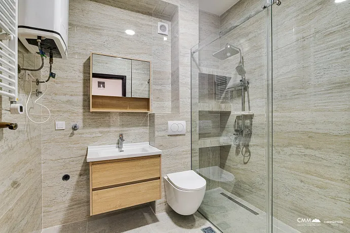 Modern Apartment Building with Sea View in Budva