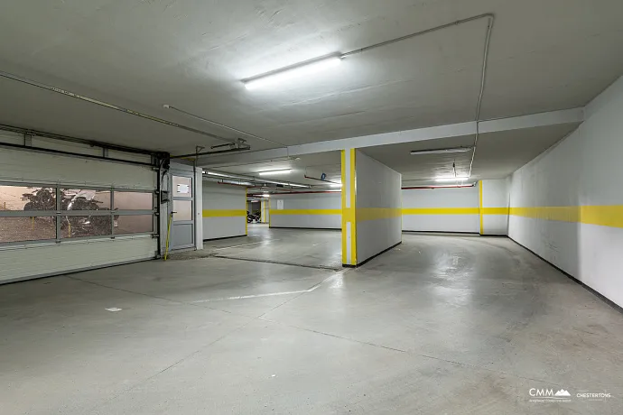 Three parking spots in a single unit in the NIVEL building, Budva