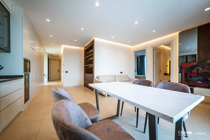 New residental complex on the first line, Becici