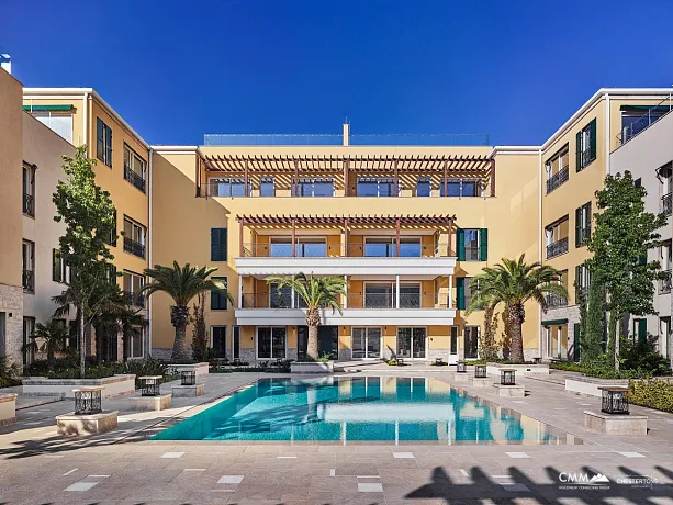 Luxurious apartments in a complex in Herceg Novi