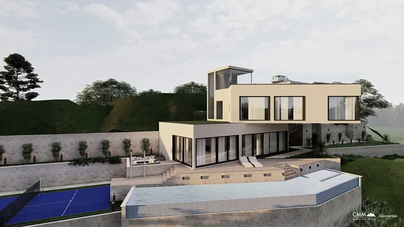 Plot in Herceg Novi with Approved Project