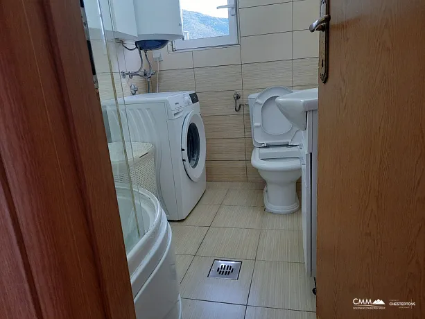 Two-bedroom apartment in Budva near the center