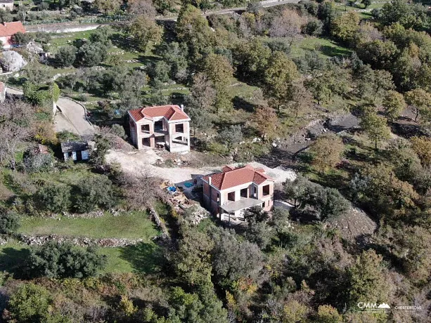Urbanized plot for the construction of two villas in Trebesinj, Herceg Novi