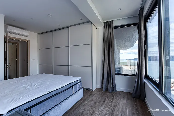 For sale: an exclusive, fully furnished luxury apartment with a spacious terrace.