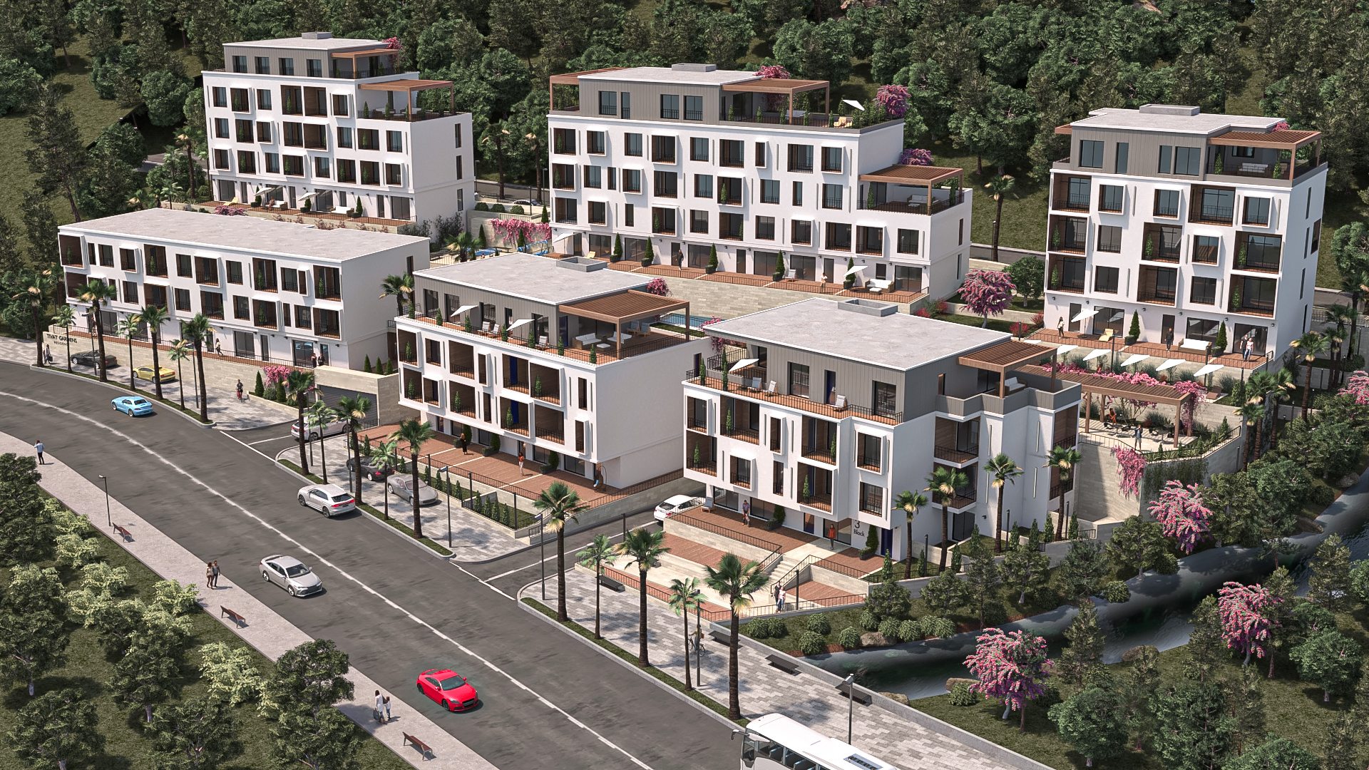 Beautiful Apartments in Tivat Complex