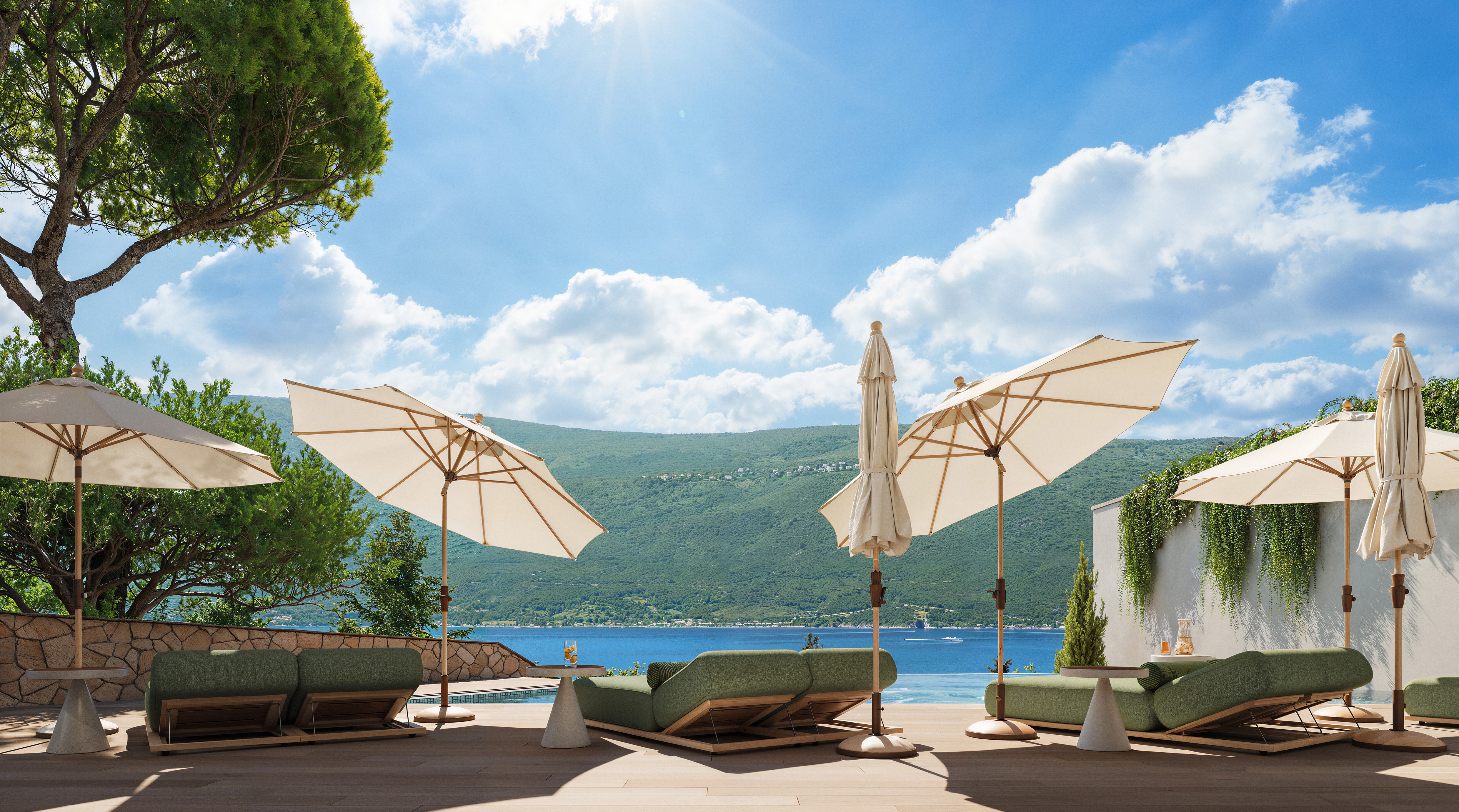 Modern Residential Complex in Herceg Novi with Views of the Bay of Kotor, Herceg-Novi