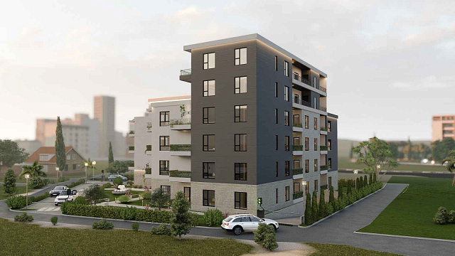 The new modern building offers a range of one, two and three bedroom apartments — photo 5