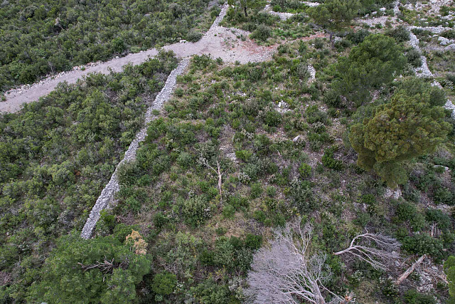 Urbanized land for sale in Žanjice – exclusive location with sea view
