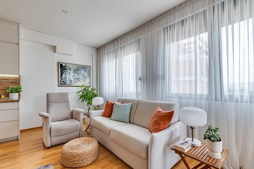 6907 Two-bedroom furnished apartment 63 m², Podkuk, Tivat