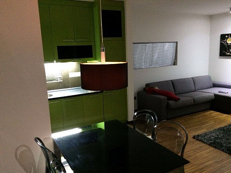 One-bedroom apartment in a complex with a swimming pool in Pržno