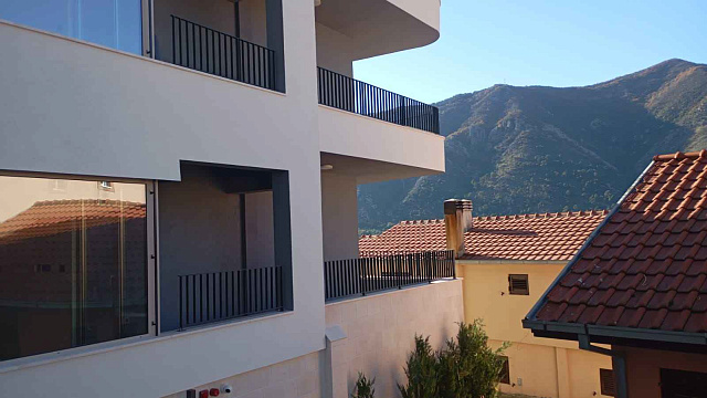 # 6788 apartment in Dobrota in a complex with a pool