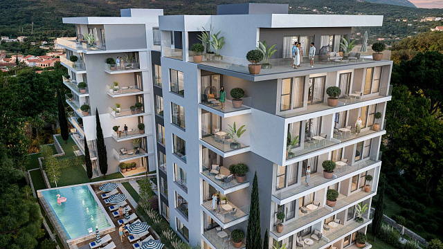 Apartments in Bar with a Pool and Breathtaking Sea View — photo 20