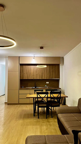 For sale spacious apartment in Dobrota with a mountains view