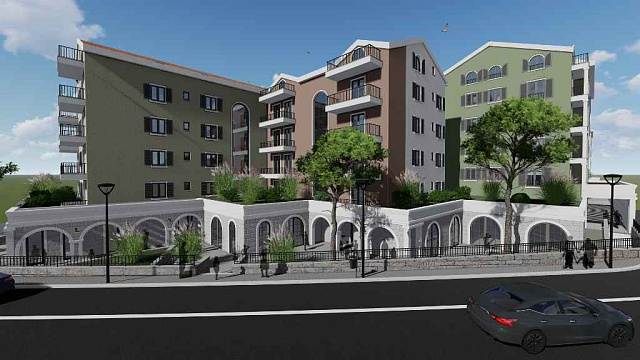 Apartments in new complex in Tivat — photo 20