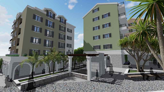 Apartments in new complex in Tivat — photo 7