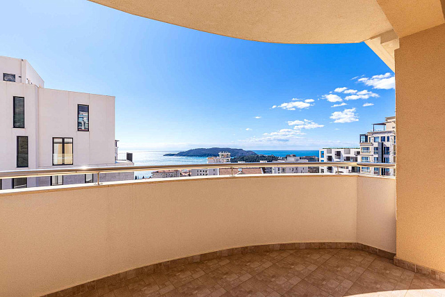52 m² Wohnung mit Meerblick und zwei Terrassen in Bečići — photo 17