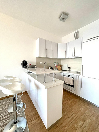 Luxury apartment for sale in Dobra Voda, Bar – frontline to the sea, private beach and two swimming pools