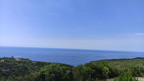 Plot for construction with a view of the sea in the area of ​​Zagora