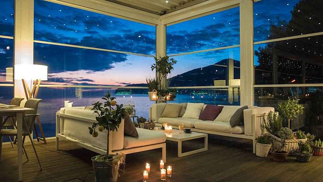 A luxury apartment in Budva
