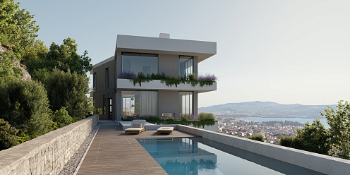 Villa with a unique view of the sea and Porto Montenegro — photo 3