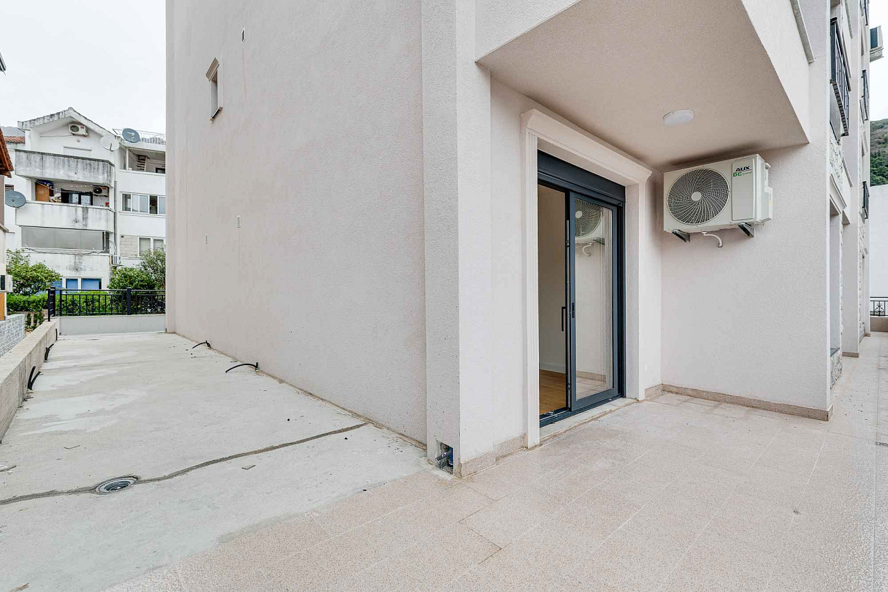 Modern Apartment Building with Sea View in Budva