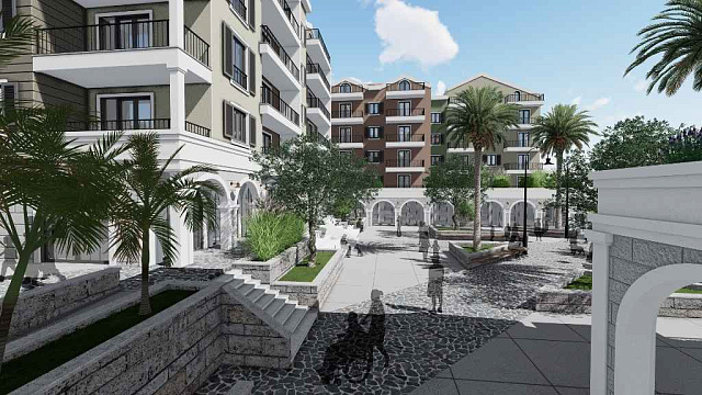 Apartments in new complex in Tivat — photo 19